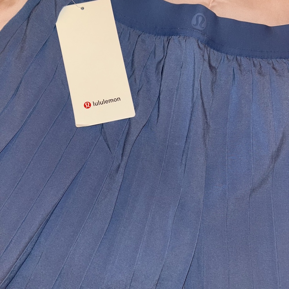 Lululemon High-Rise Pleated Tennis Skirt oasis Blue - Picture 6 of 12